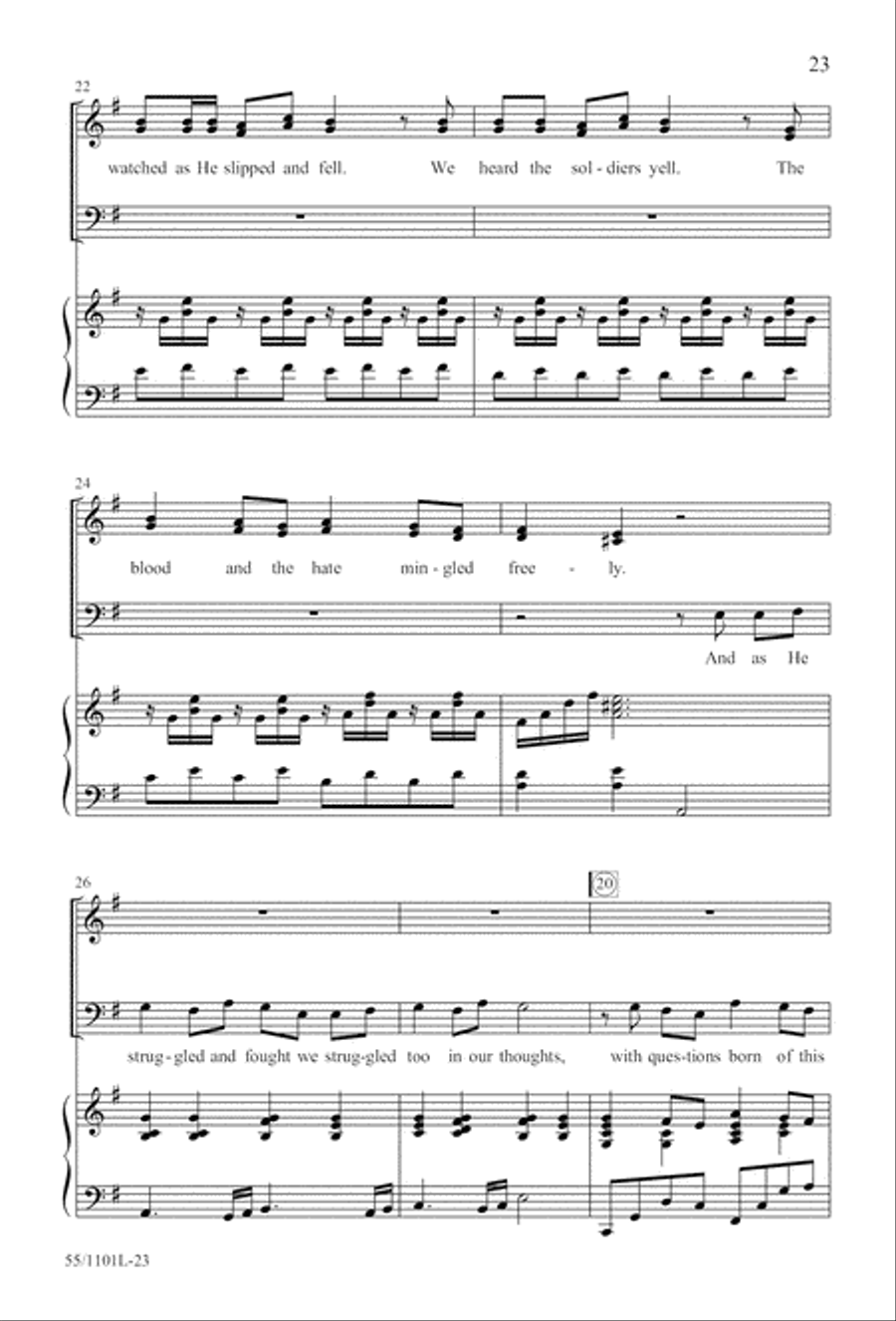 For Such a One as This (Digital Download) 4-Part scores gallery preview page 23
