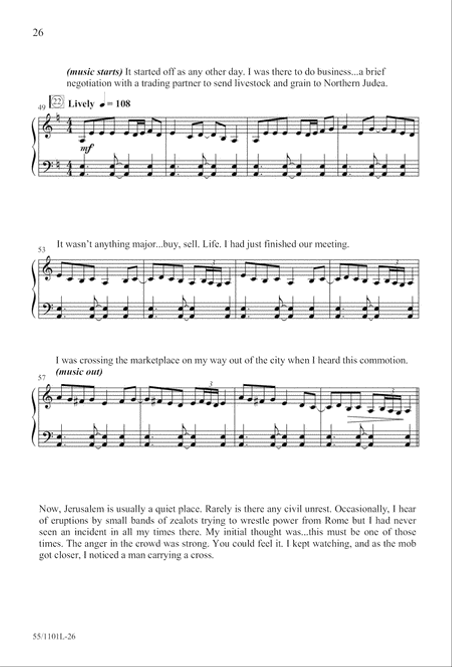 For Such a One as This (Digital Download) 4-Part scores gallery preview page 26
