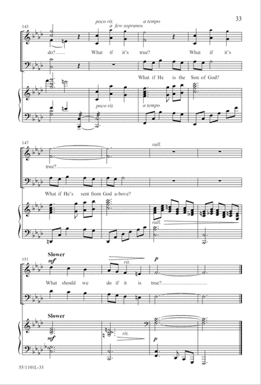 For Such a One as This (Digital Download) 4-Part scores gallery preview page 33
