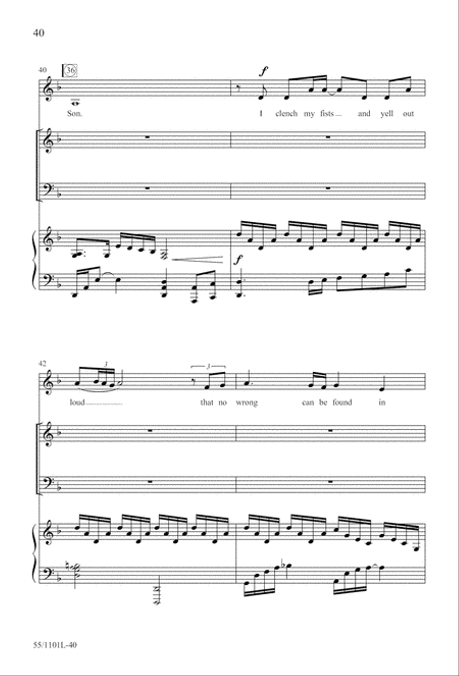 For Such a One as This (Digital Download) 4-Part scores gallery preview page 40