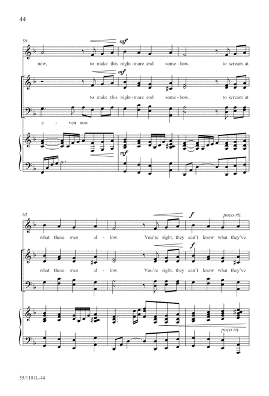 For Such a One as This (Digital Download) 4-Part scores gallery preview page 44