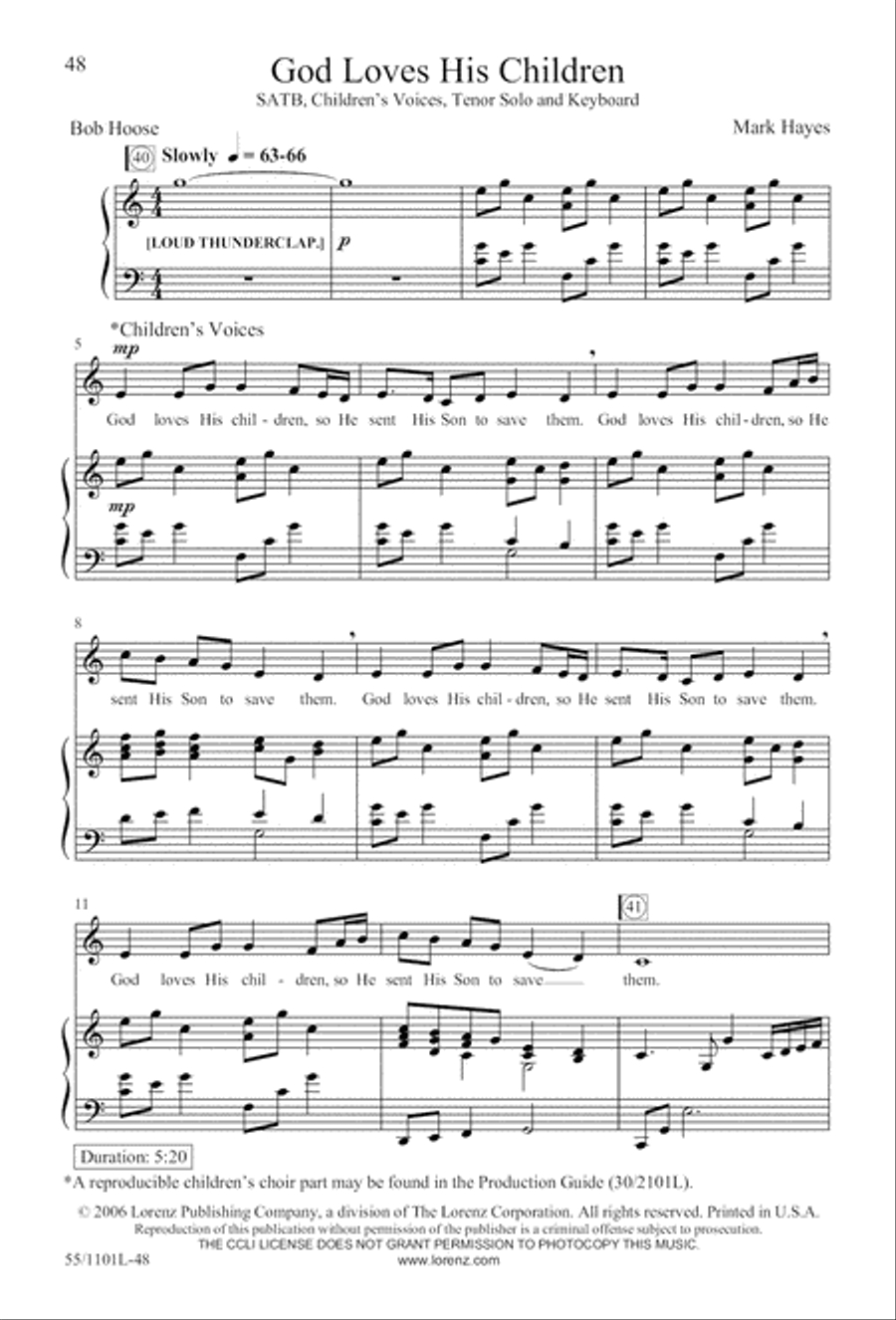 For Such a One as This (Digital Download) 4-Part scores gallery preview page 48
