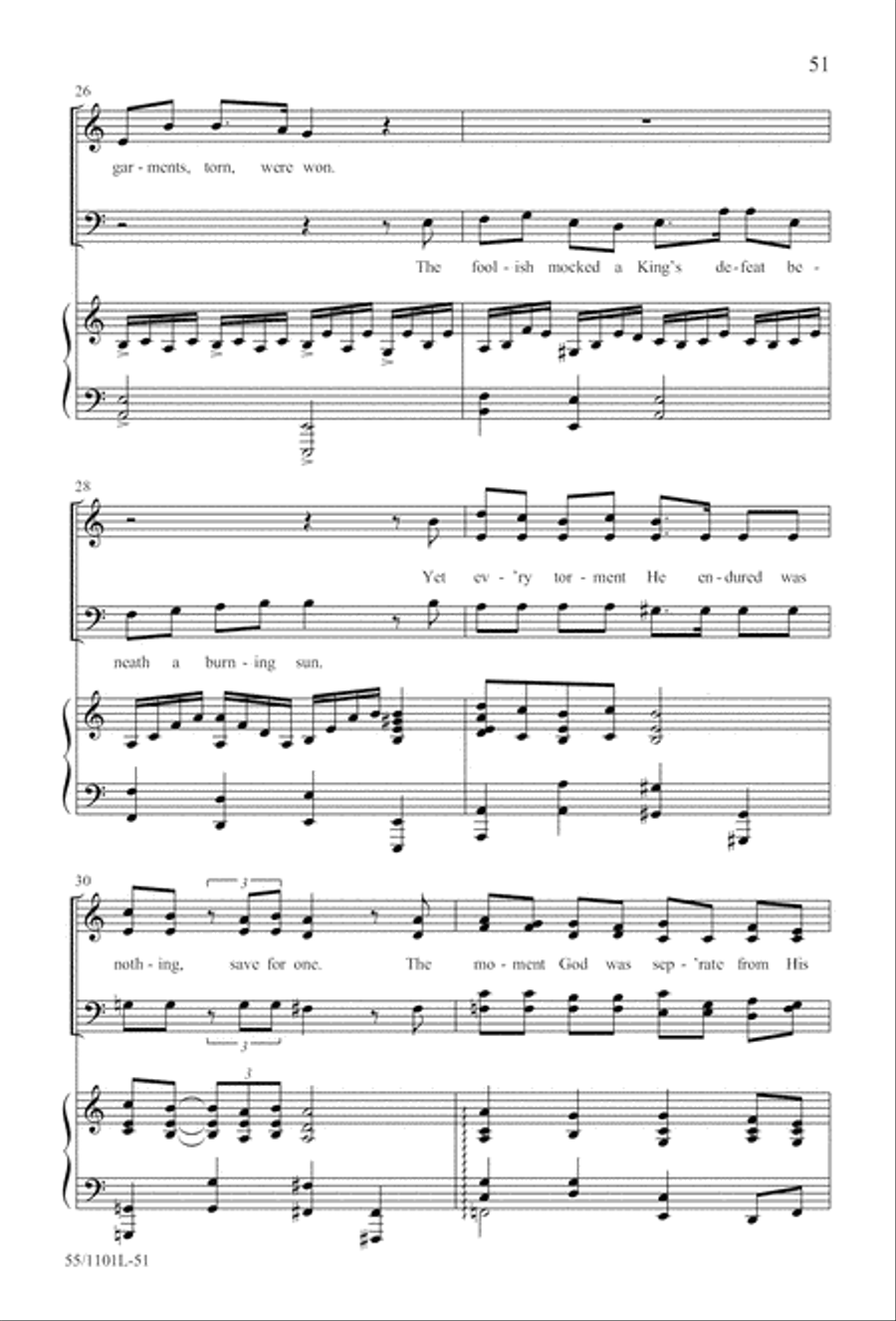 For Such a One as This (Digital Download) 4-Part scores gallery preview page 51