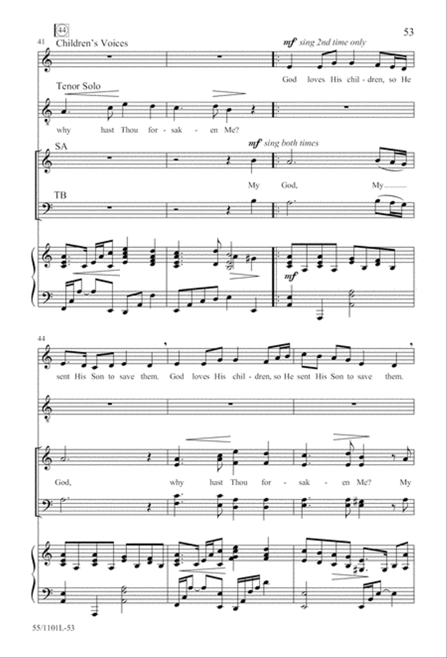 For Such a One as This (Digital Download) 4-Part scores gallery preview page 53