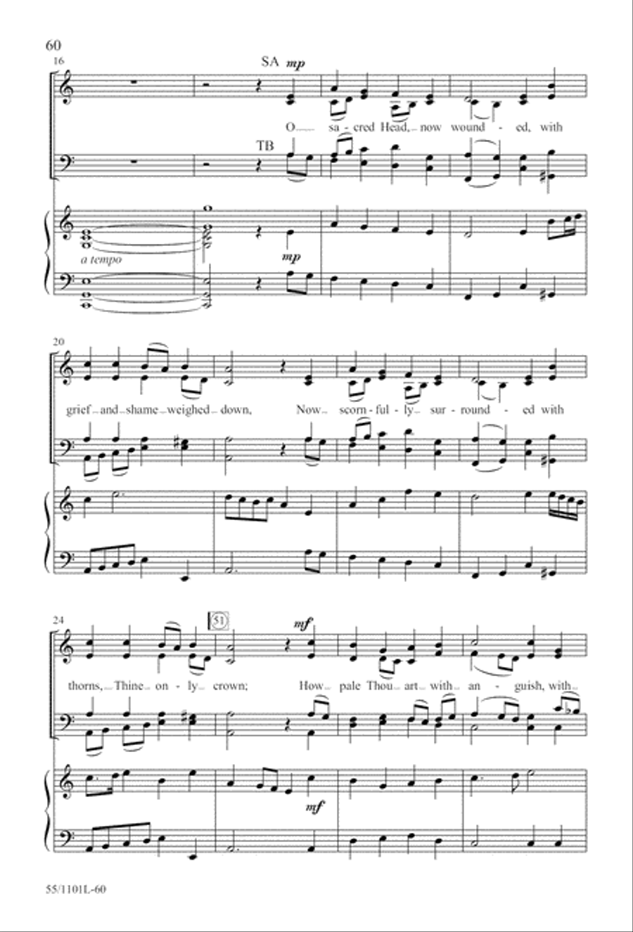 For Such a One as This (Digital Download) 4-Part scores gallery preview page 60