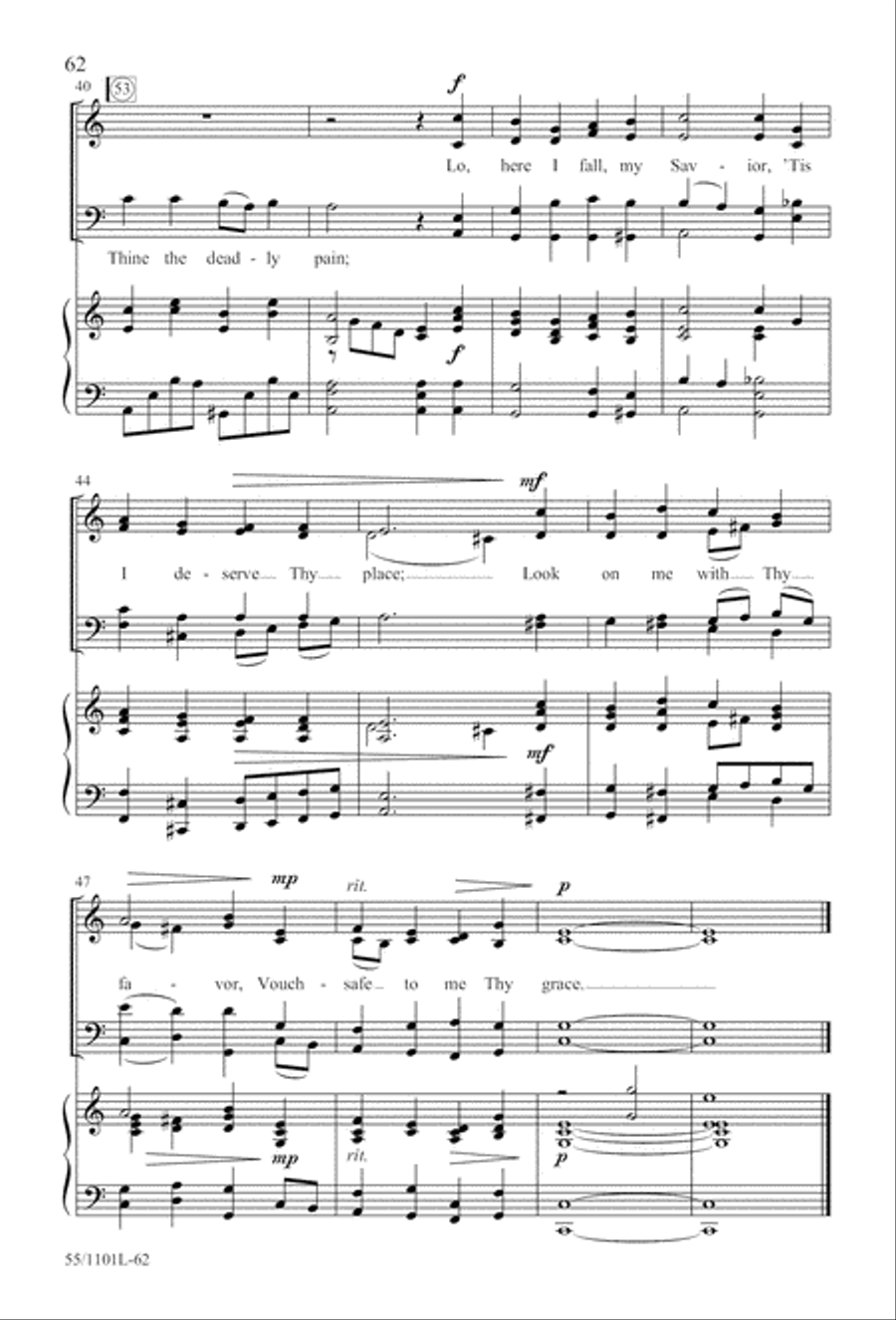 For Such a One as This (Digital Download) 4-Part scores gallery preview page 62