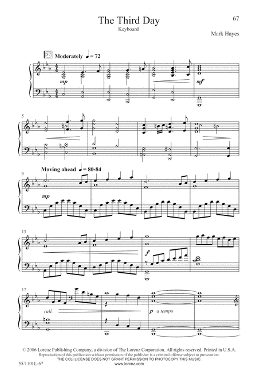For Such a One as This (Digital Download) 4-Part scores gallery preview page 67