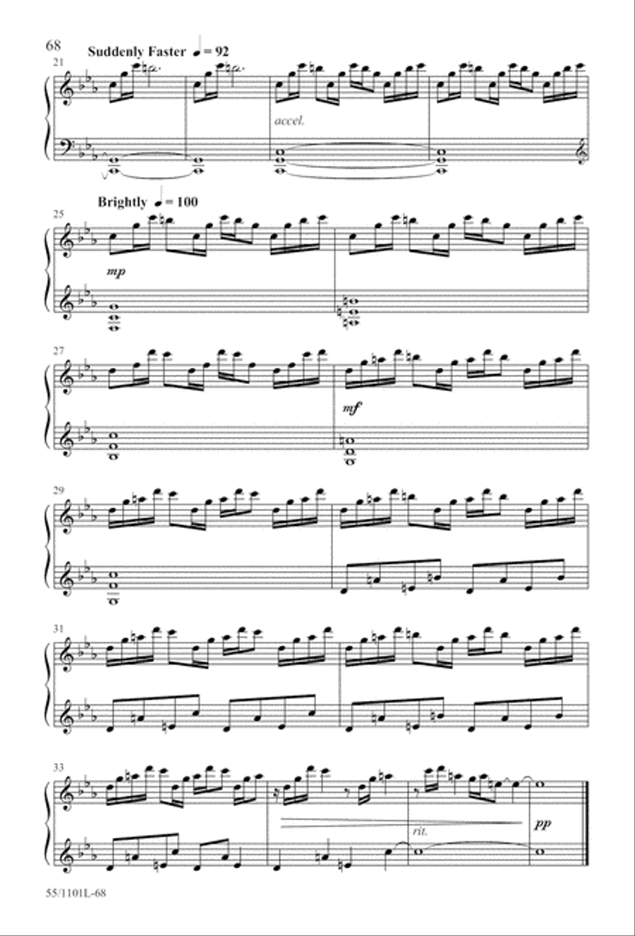 For Such a One as This (Digital Download) 4-Part scores gallery preview page 68