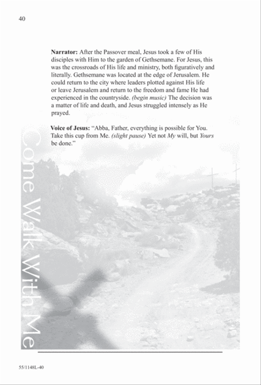Come Walk With Me (Digital Download) 4-Part scores gallery preview page 40