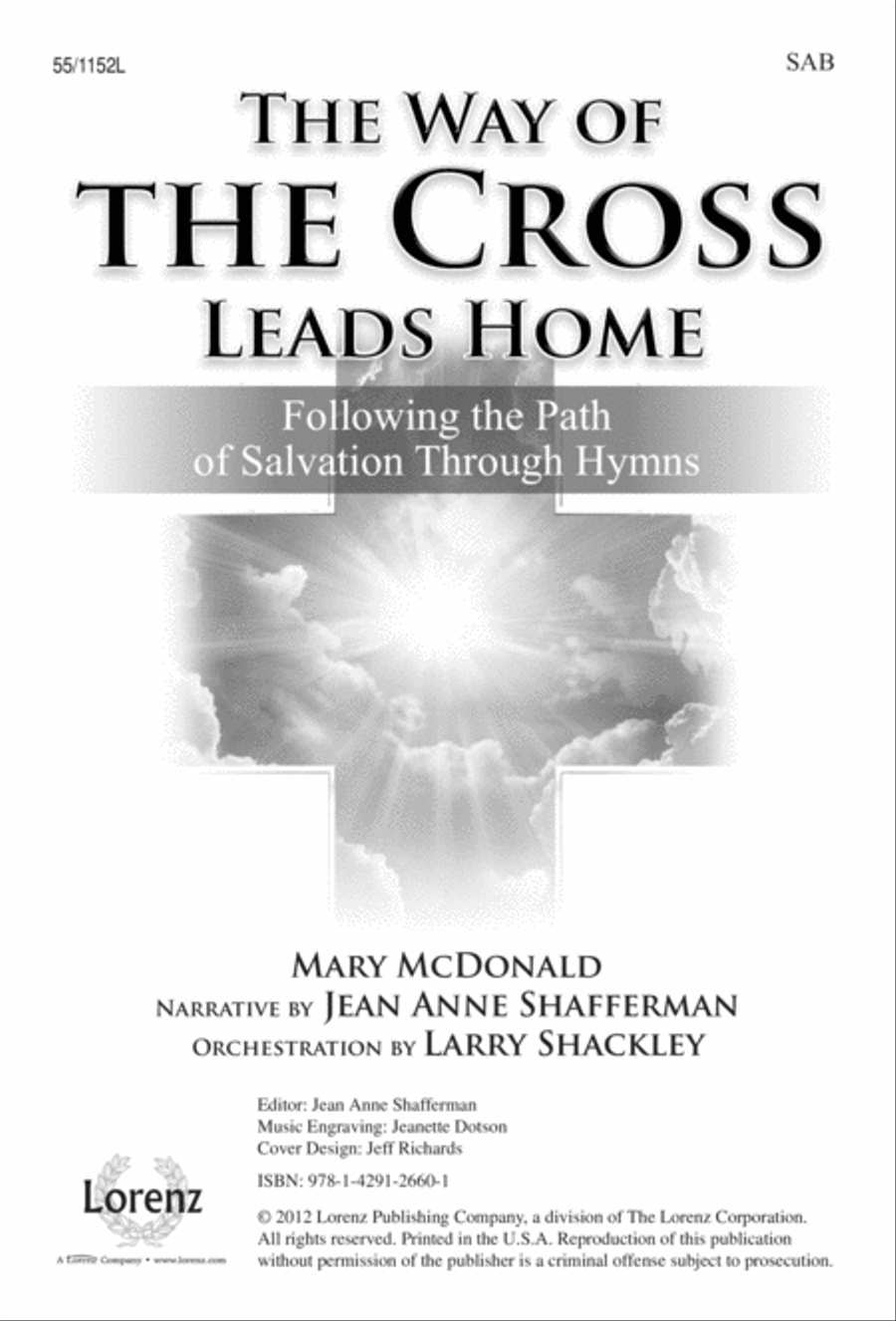 The Way of the Cross Leads Home (Digital Download) 3-Part scores gallery preview page 1