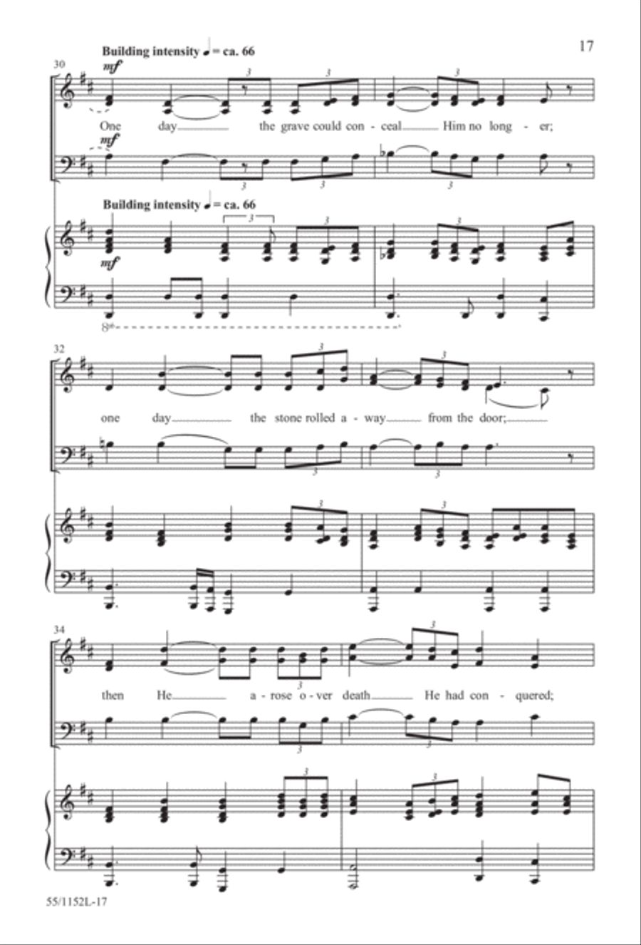 The Way of the Cross Leads Home (Digital Download) 3-Part scores gallery preview page 17