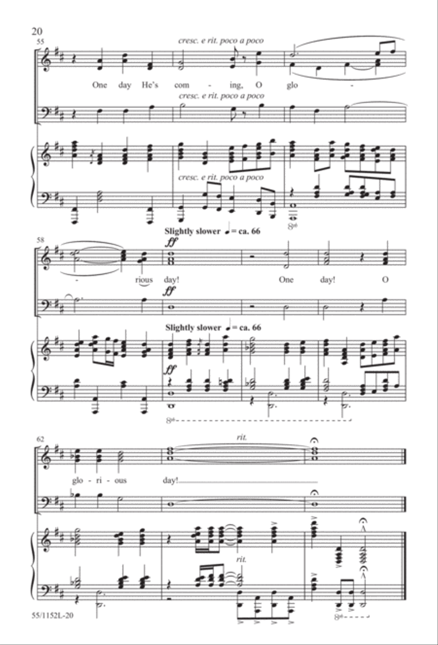 The Way of the Cross Leads Home (Digital Download) 3-Part scores gallery preview page 20