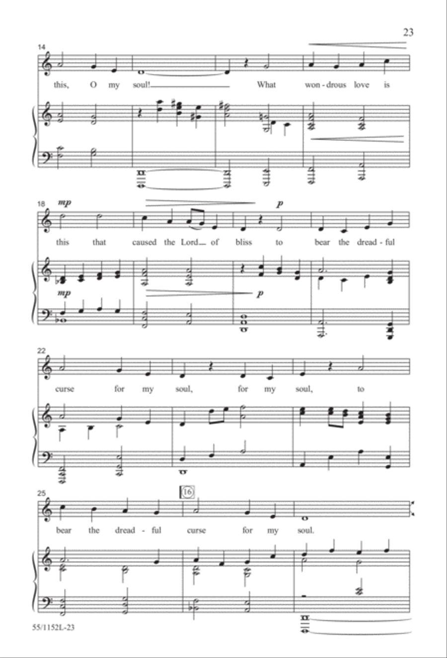 The Way of the Cross Leads Home (Digital Download) 3-Part scores gallery preview page 23