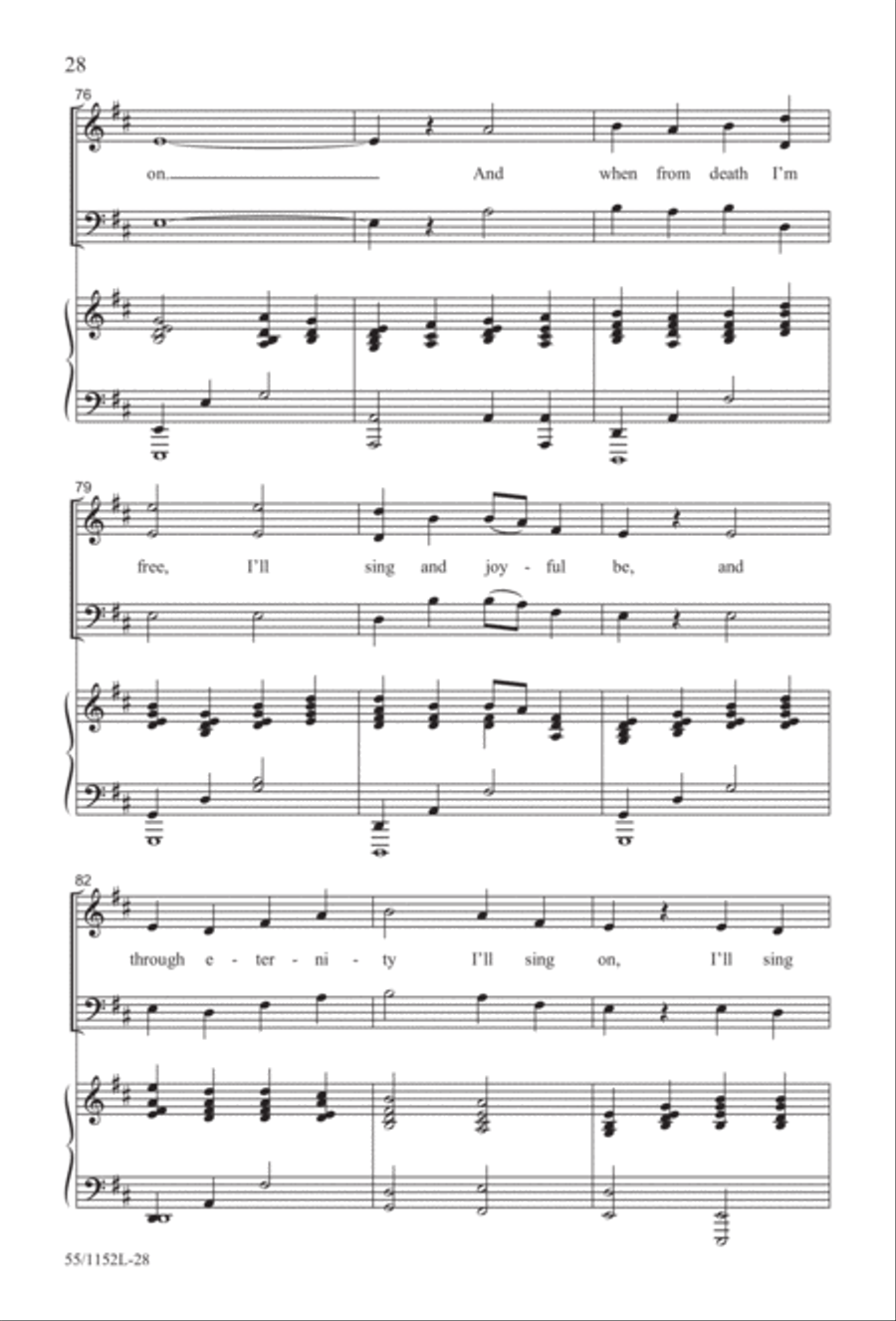 The Way of the Cross Leads Home (Digital Download) 3-Part scores gallery preview page 28