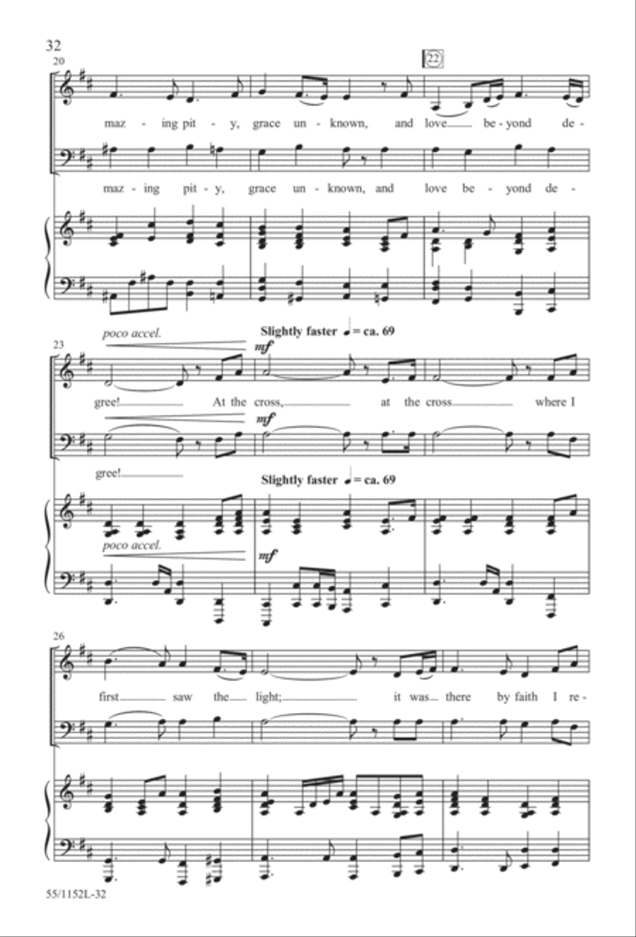 The Way of the Cross Leads Home (Digital Download) 3-Part scores gallery preview page 32