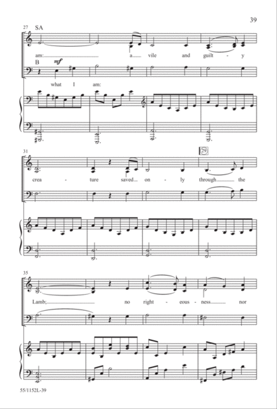 The Way of the Cross Leads Home (Digital Download) 3-Part scores gallery preview page 39