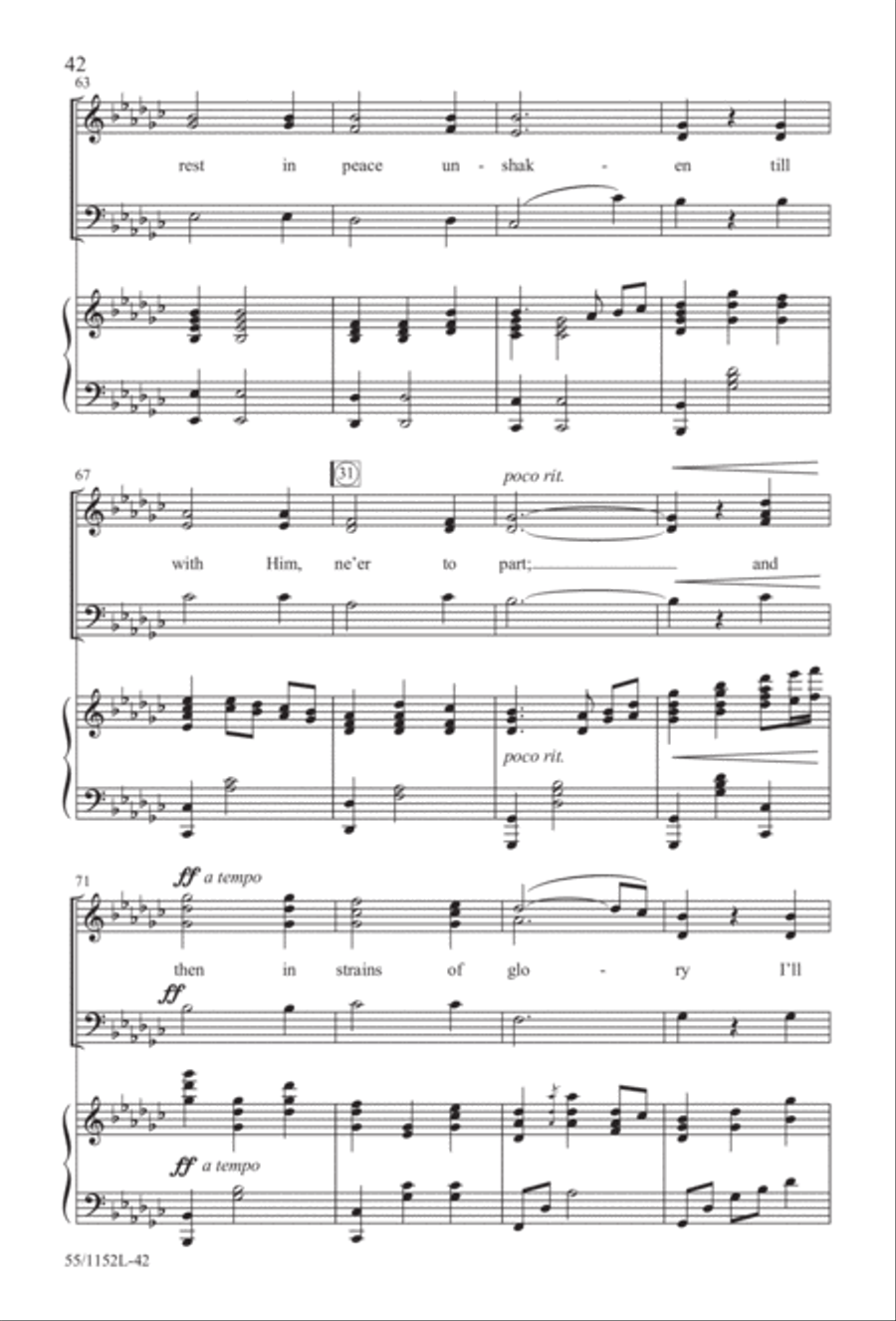 The Way of the Cross Leads Home (Digital Download) 3-Part scores gallery preview page 42
