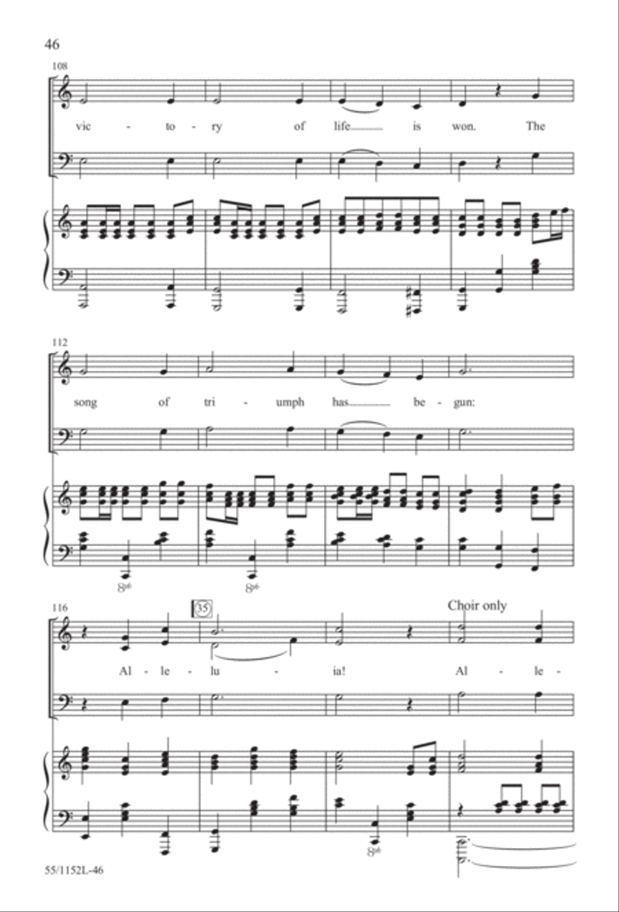 The Way of the Cross Leads Home (Digital Download) 3-Part scores gallery preview page 46