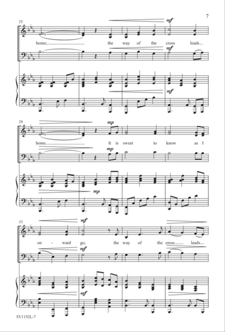The Way of the Cross Leads Home (Digital Download) 3-Part scores gallery preview page 7