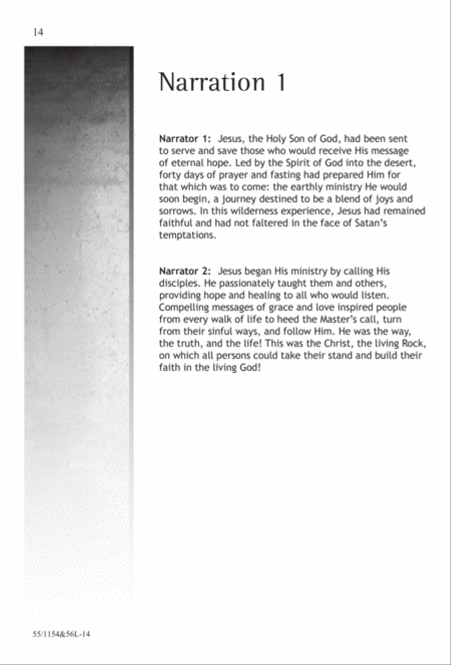 No Stone Could Hold Him (Digital Download) 4-Part scores gallery preview page 14