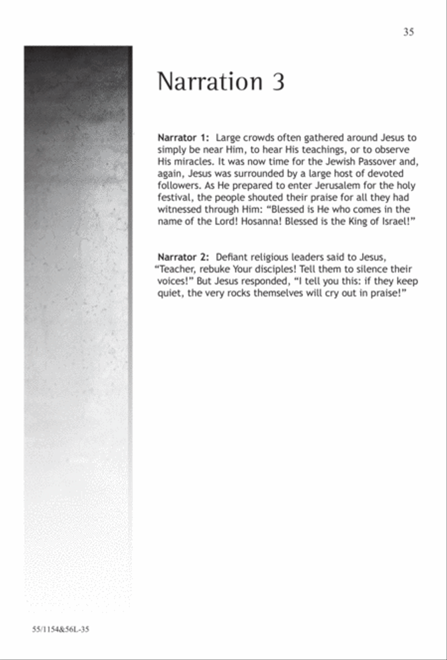 No Stone Could Hold Him (Digital Download) 4-Part scores gallery preview page 35