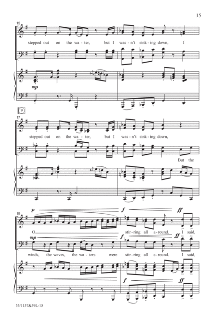Upon This Rock (Digital Download) 4-Part scores gallery preview page 15