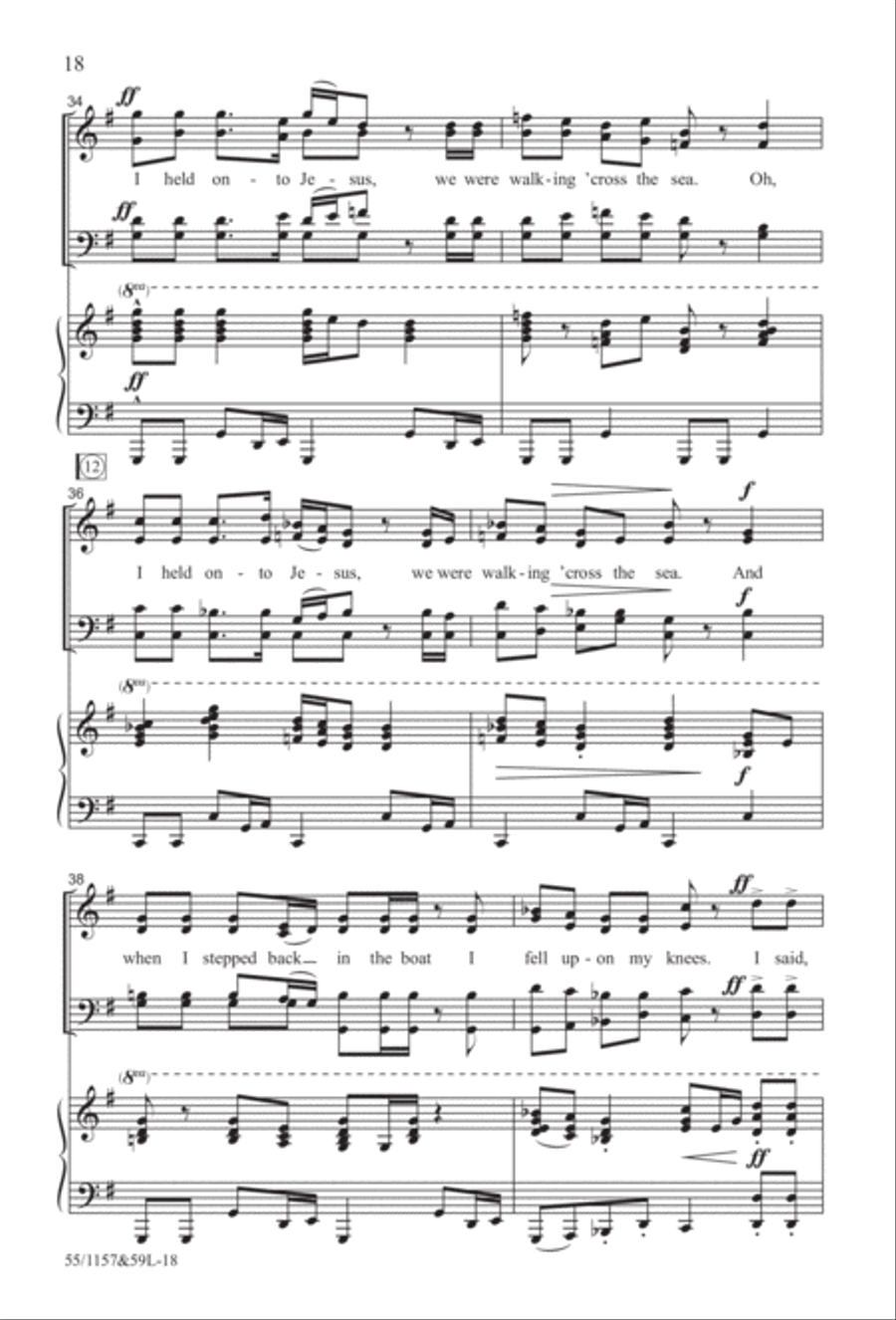 Upon This Rock (Digital Download) 4-Part scores gallery preview page 18