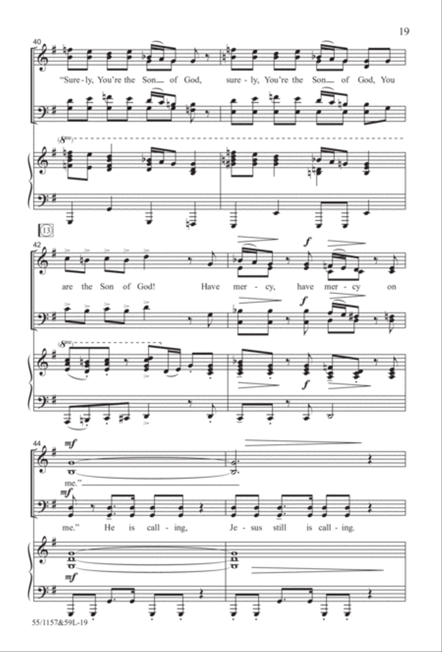 Upon This Rock (Digital Download) 4-Part scores gallery preview page 19