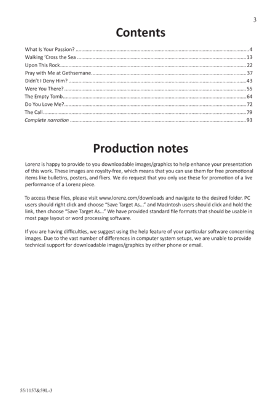 Upon This Rock (Digital Download) 4-Part scores gallery preview page 3