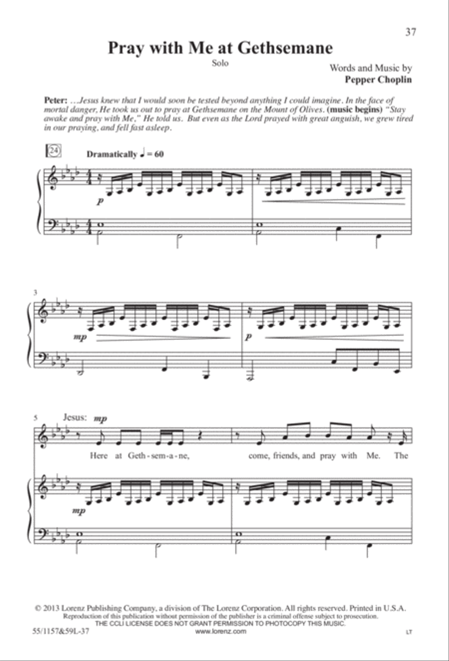 Upon This Rock (Digital Download) 4-Part scores gallery preview page 37