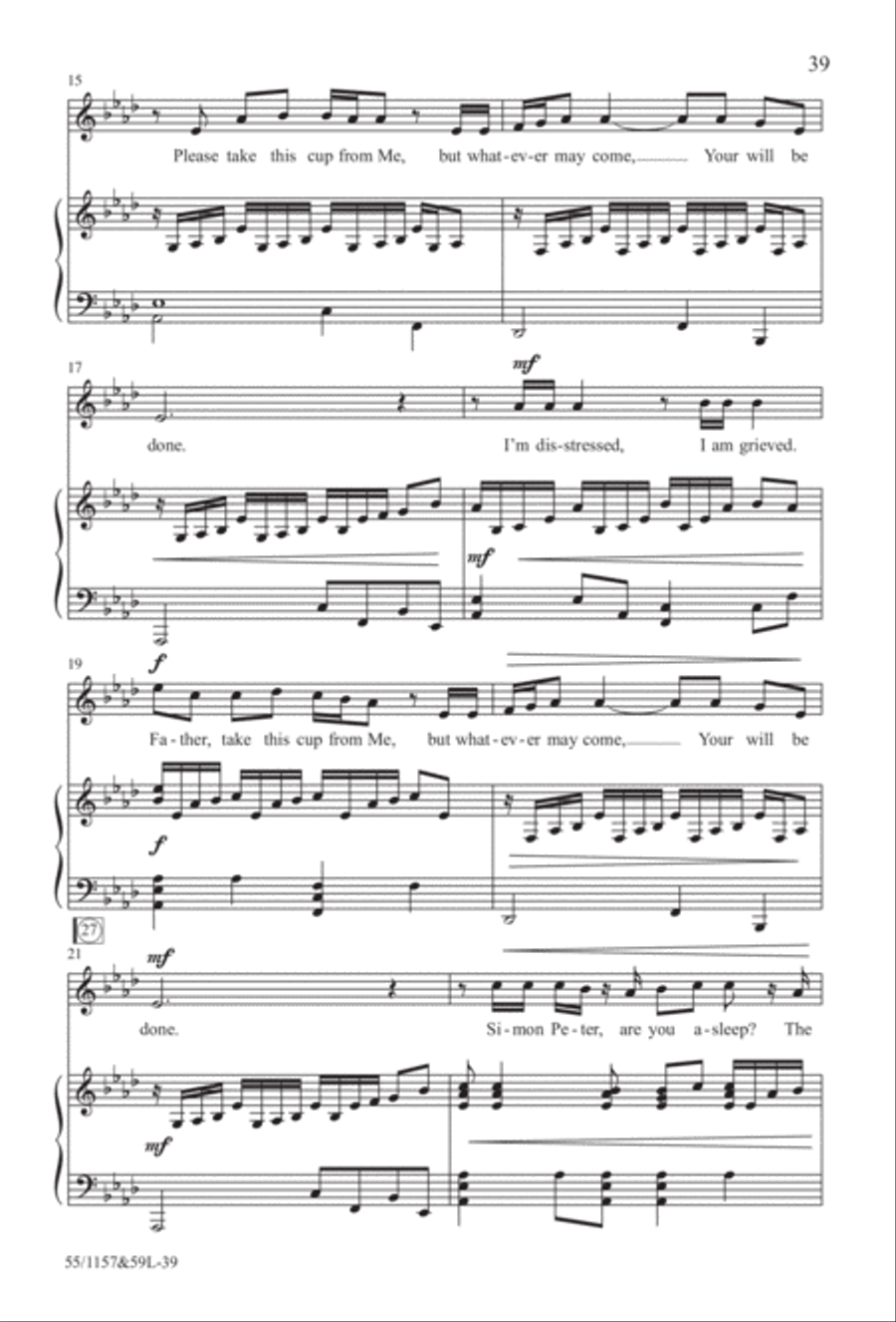 Upon This Rock (Digital Download) 4-Part scores gallery preview page 39