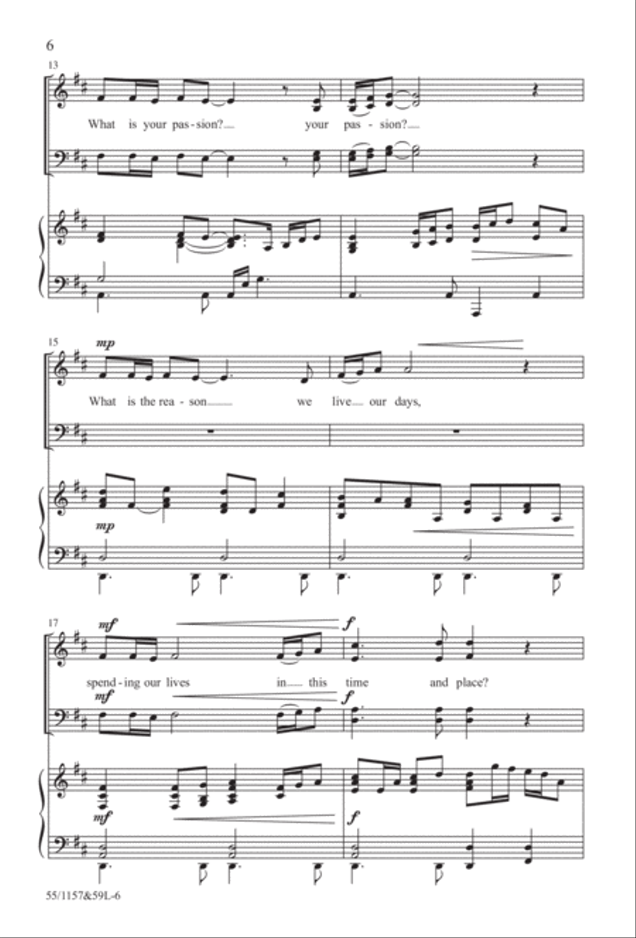 Upon This Rock (Digital Download) 4-Part scores gallery preview page 6