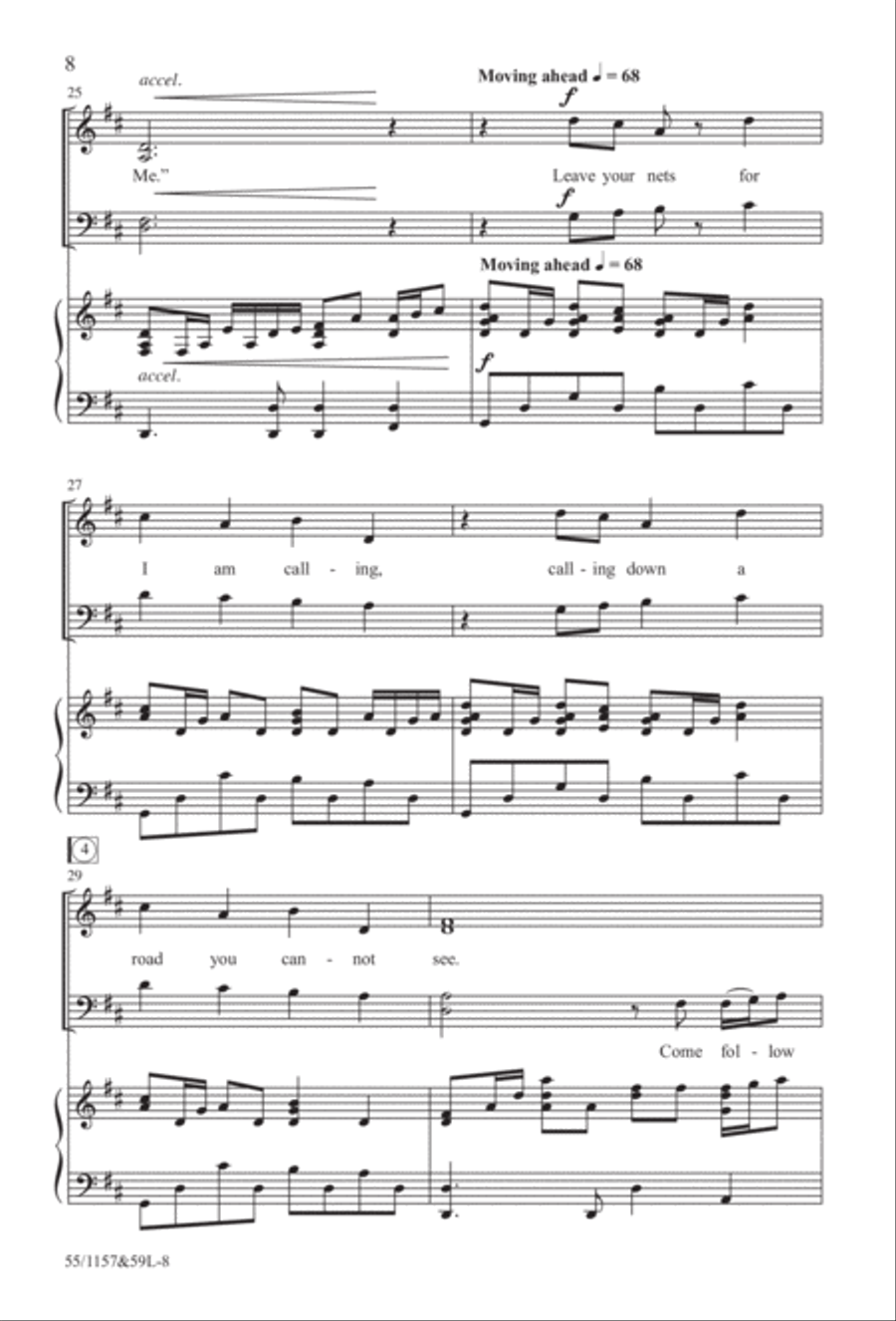 Upon This Rock (Digital Download) 4-Part scores gallery preview page 8
