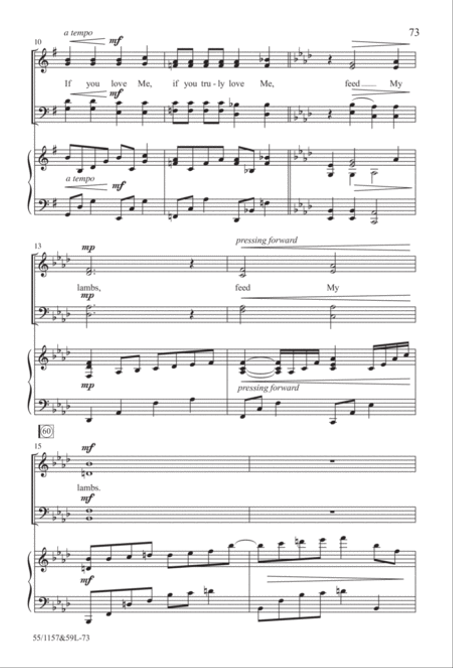 Upon This Rock (Digital Download) 4-Part scores gallery preview page 73