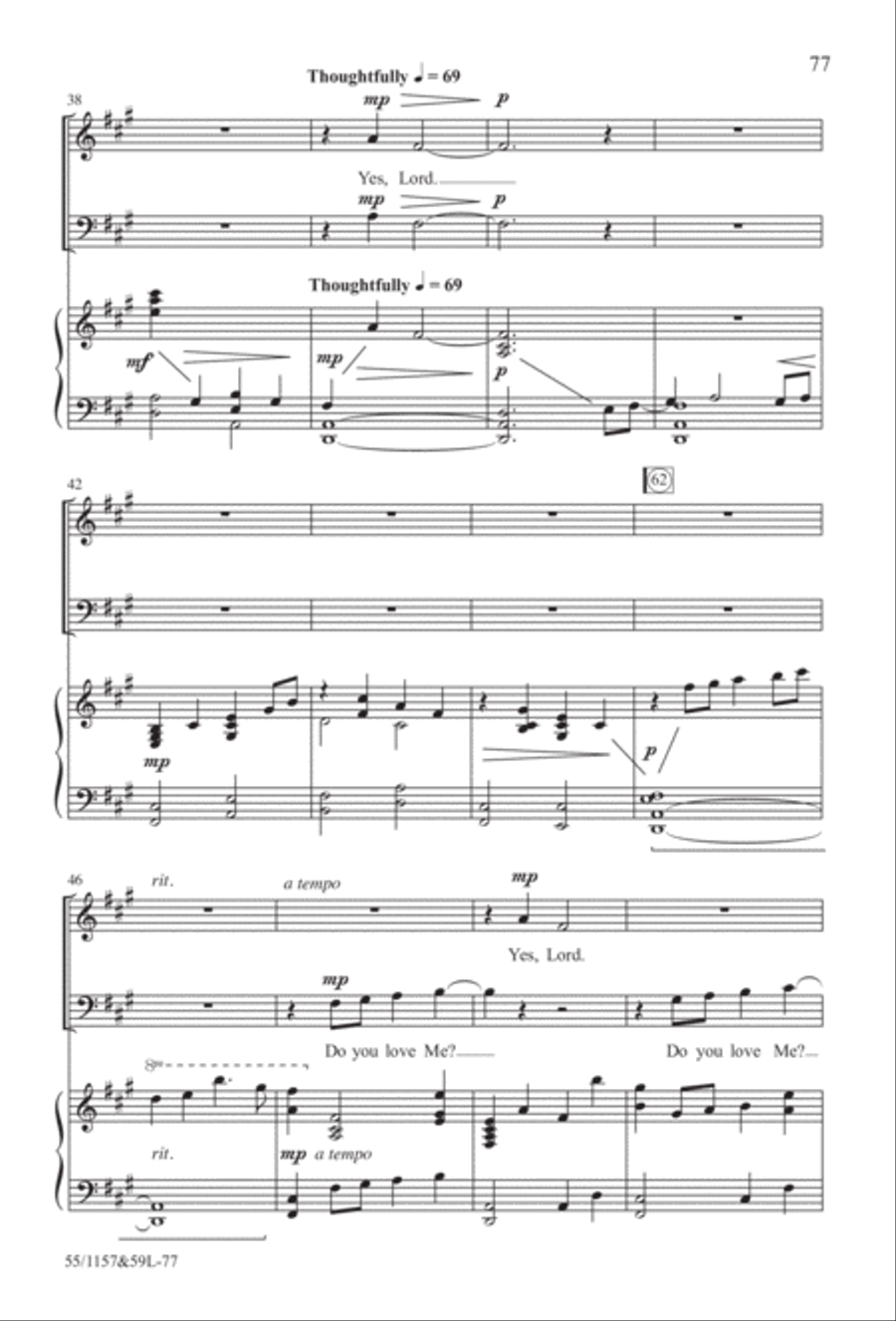 Upon This Rock (Digital Download) 4-Part scores gallery preview page 77