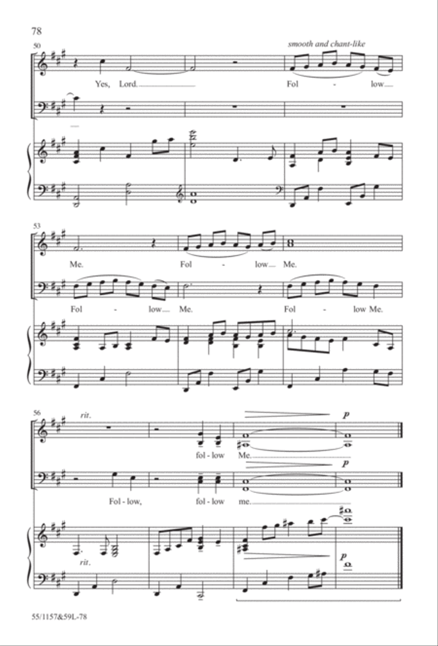 Upon This Rock (Digital Download) 4-Part scores gallery preview page 78