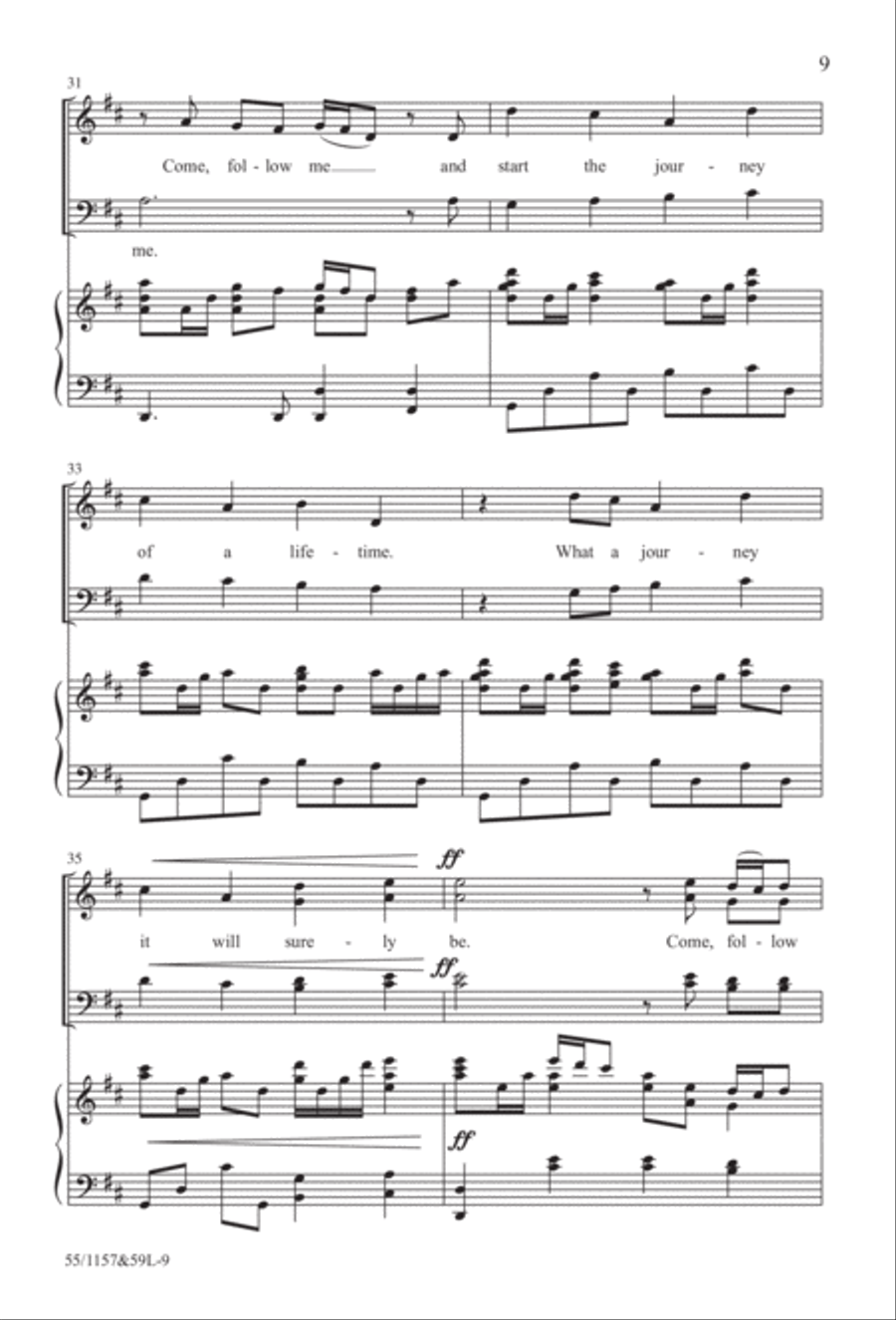 Upon This Rock (Digital Download) 4-Part scores gallery preview page 9