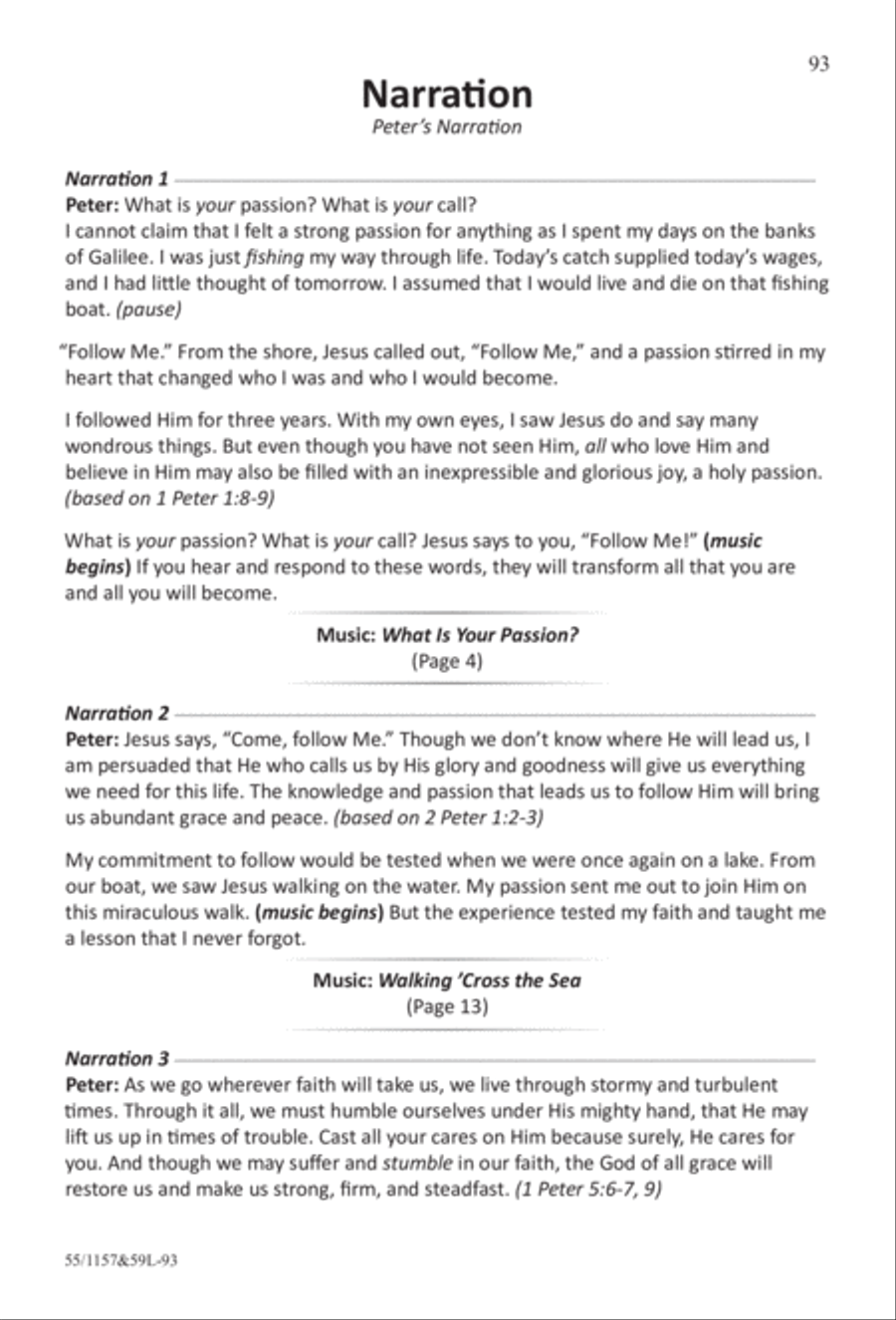 Upon This Rock (Digital Download) 4-Part scores gallery preview page 93