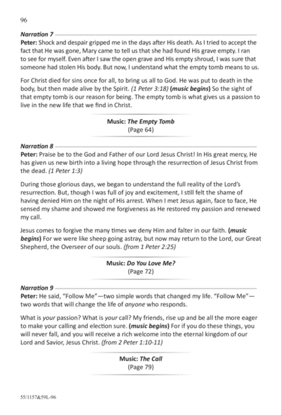 Upon This Rock (Digital Download) 4-Part scores gallery preview page 96