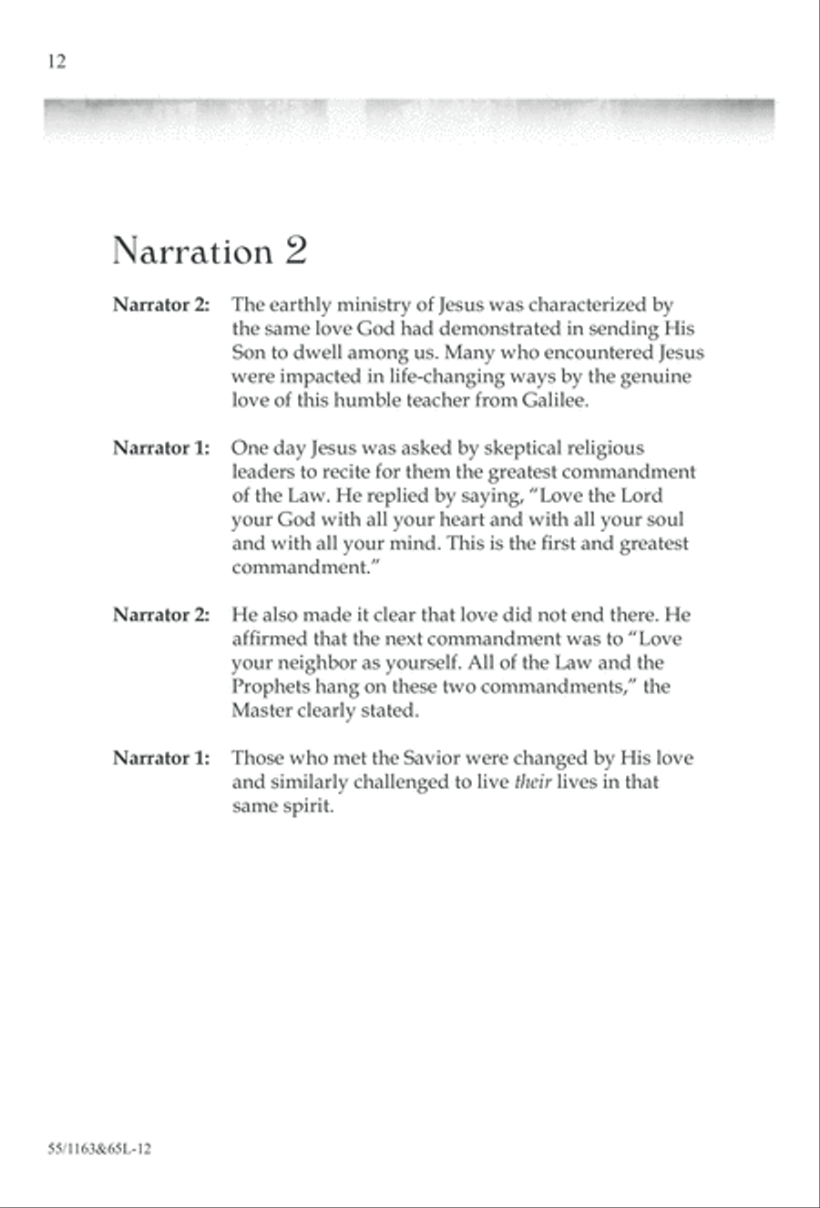 Wondrous Love (Digital Download) 4-Part scores gallery preview page 12
