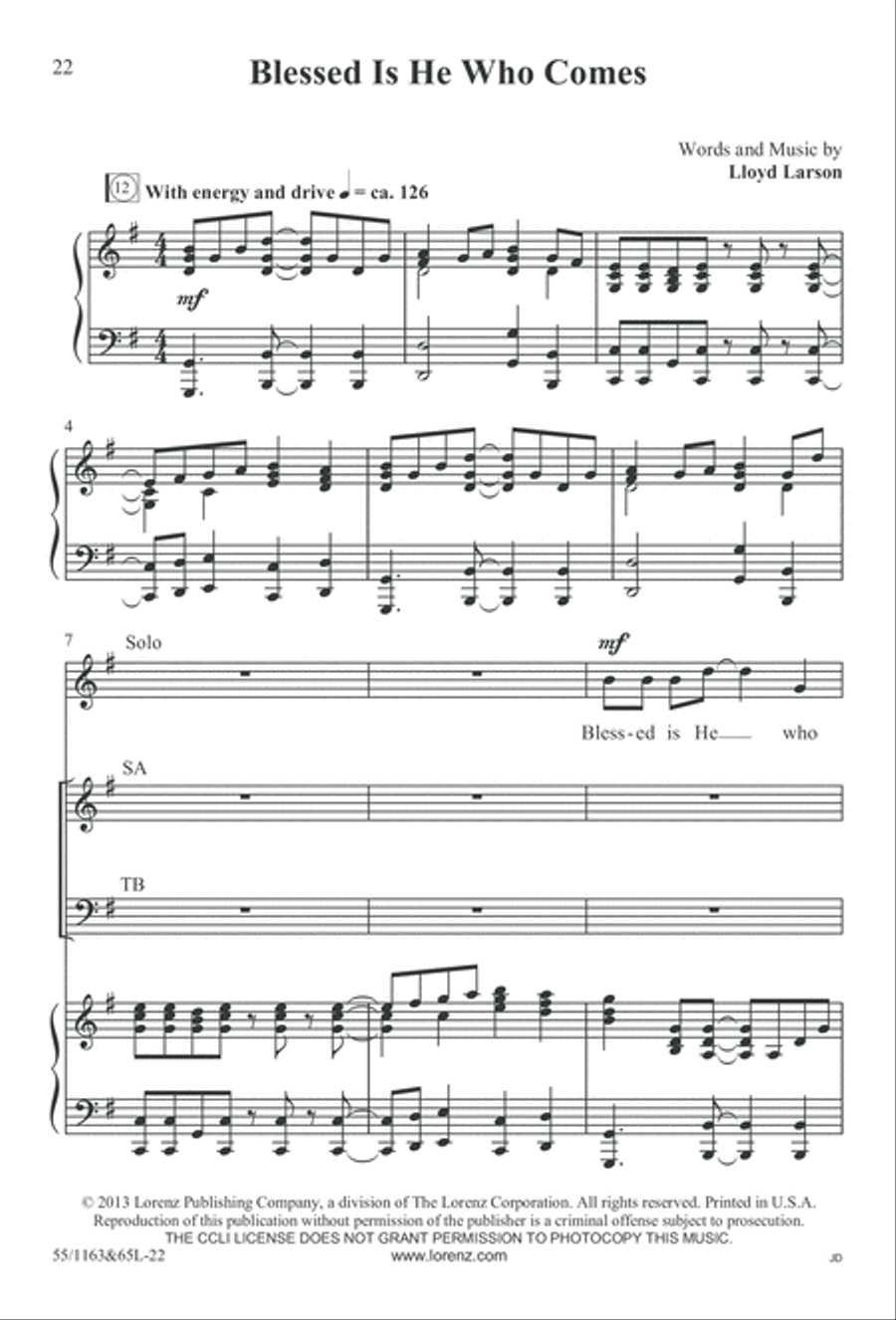 Wondrous Love (Digital Download) 4-Part scores gallery preview page 22