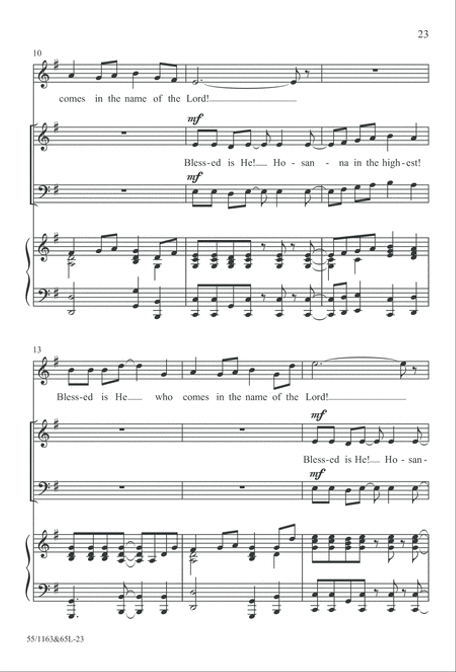 Wondrous Love (Digital Download) 4-Part scores gallery preview page 23