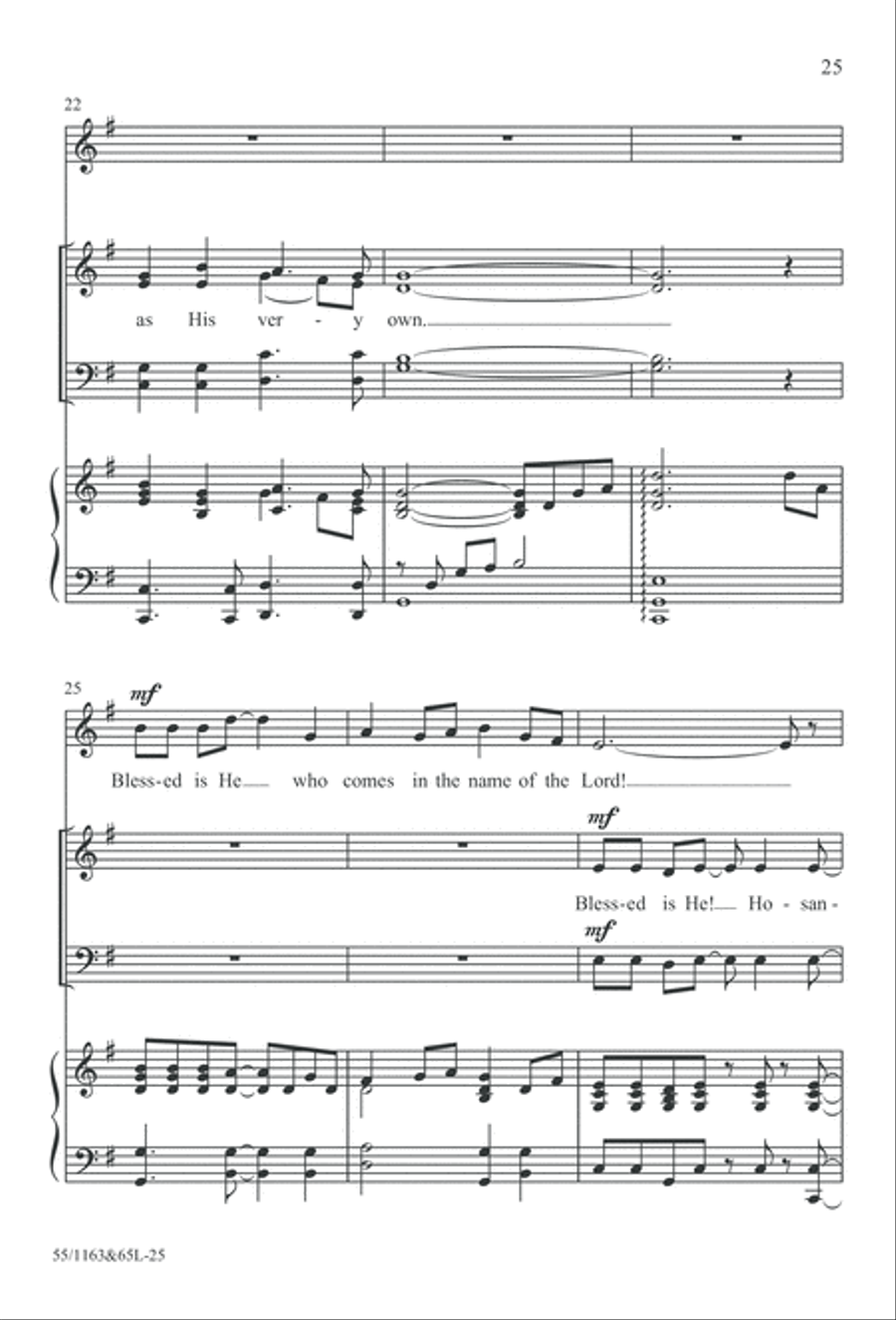 Wondrous Love (Digital Download) 4-Part scores gallery preview page 25