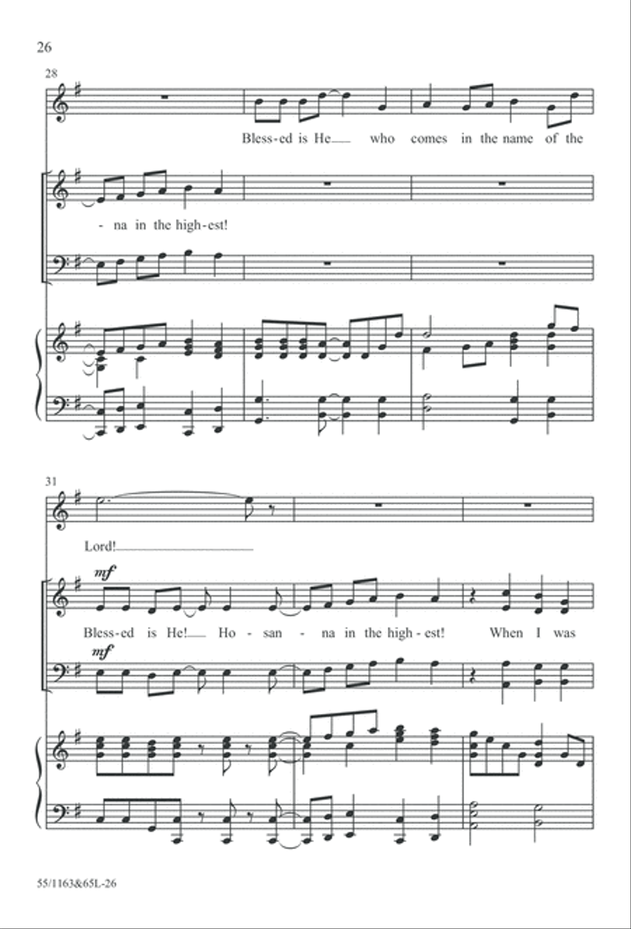 Wondrous Love (Digital Download) 4-Part scores gallery preview page 26