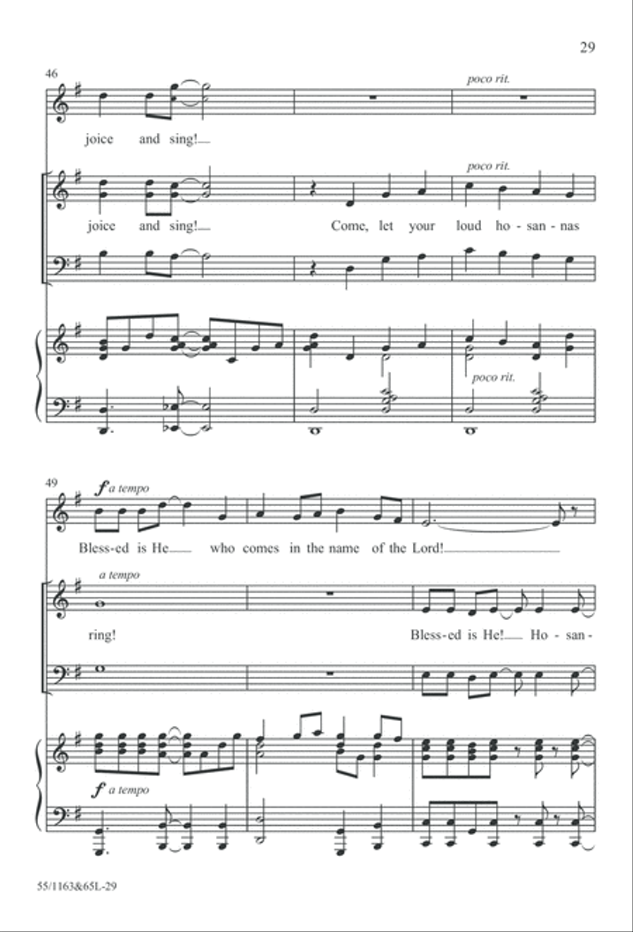 Wondrous Love (Digital Download) 4-Part scores gallery preview page 29