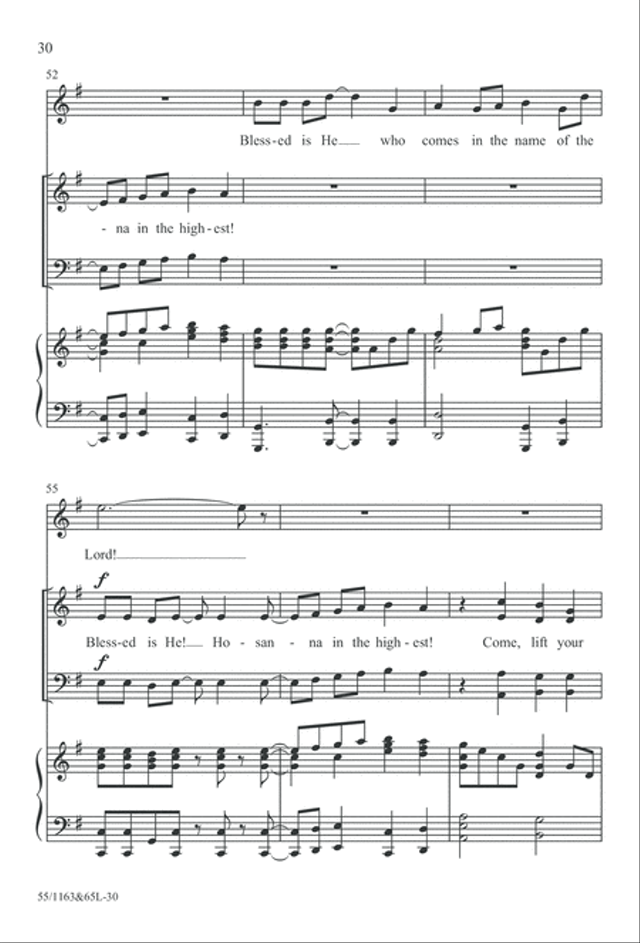 Wondrous Love (Digital Download) 4-Part scores gallery preview page 30