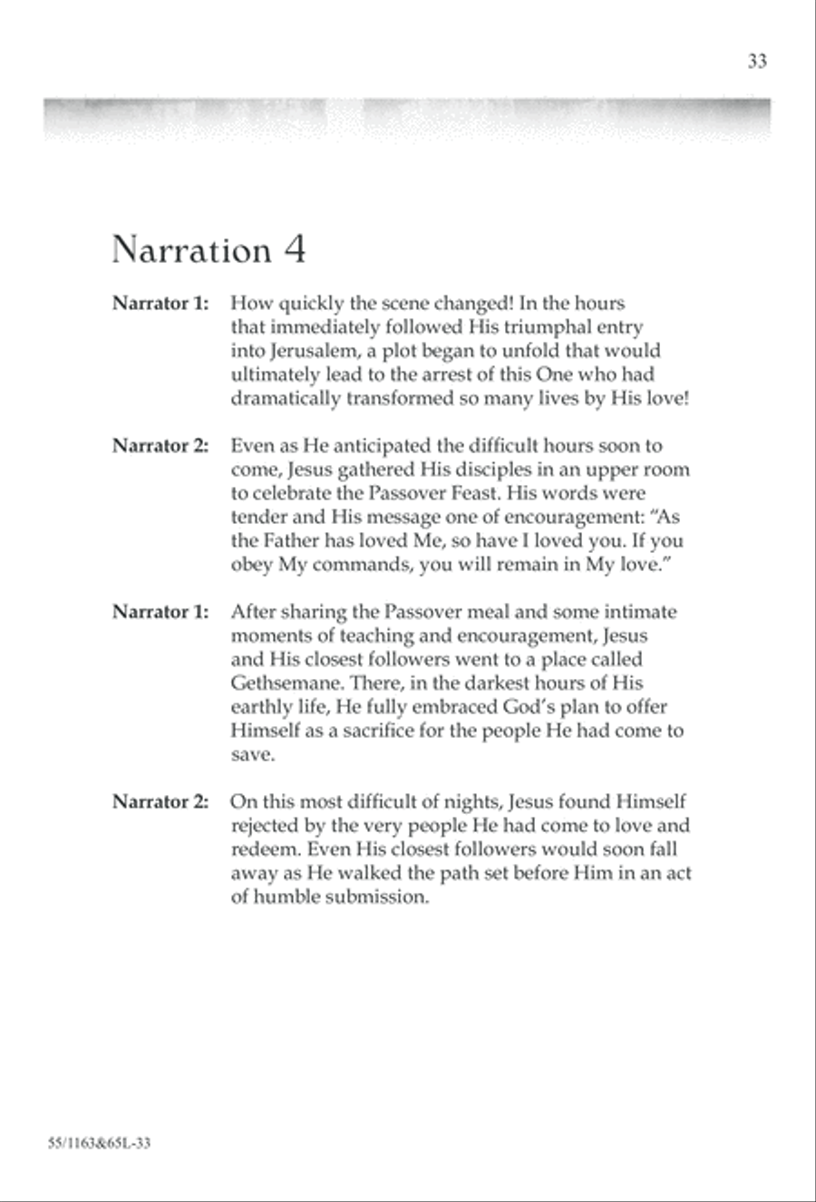 Wondrous Love (Digital Download) 4-Part scores gallery preview page 33