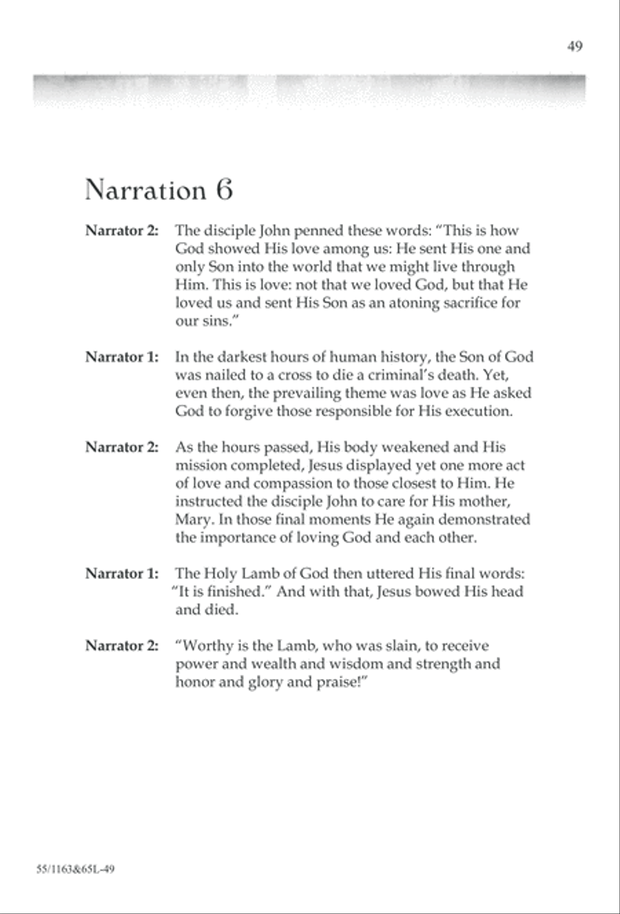 Wondrous Love (Digital Download) 4-Part scores gallery preview page 49