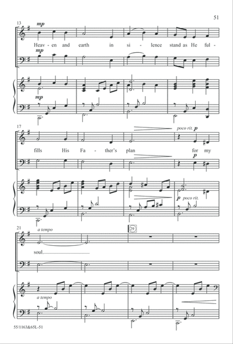 Wondrous Love (Digital Download) 4-Part scores gallery preview page 51