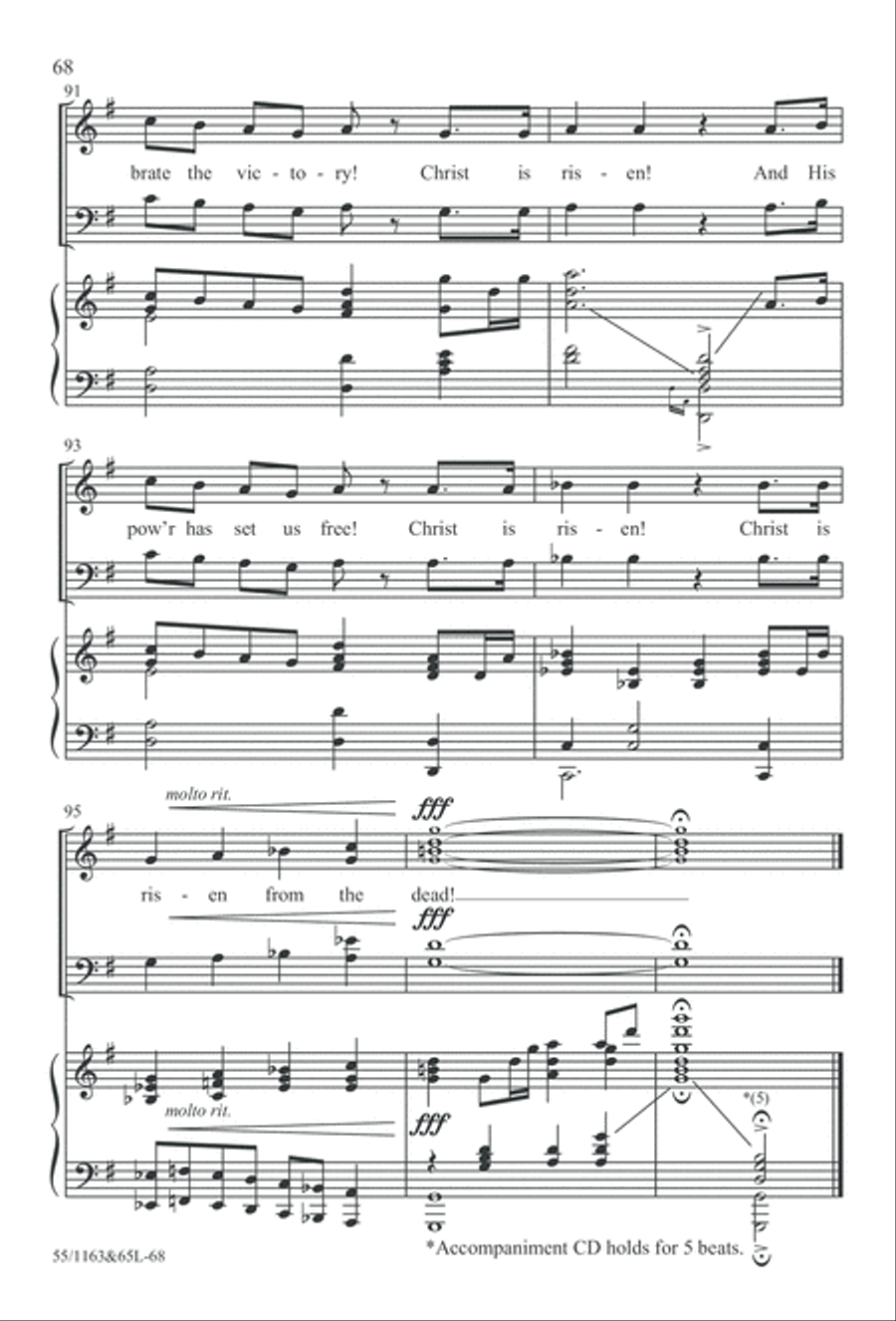 Wondrous Love (Digital Download) 4-Part scores gallery preview page 68